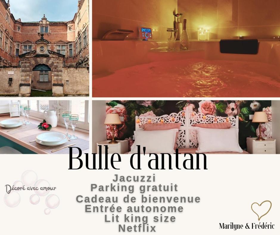Appartement Bulle D'Antan En Coeur De Ville - Monument Classe Historique - Grand Jaccuzi Кастр Екстериор снимка